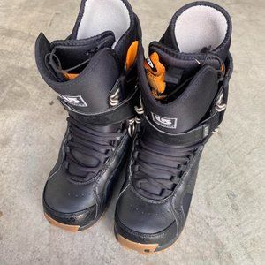 Burton Freestyle Mens Snowboard Boots Size 8 Color Black